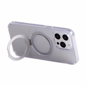 Magneettinen suojakotelo kahvalla Joyroom JR-BP004 iPhone 15 Pro Maxille (läpinäkyvä)