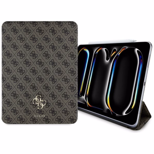 Guess GUFC13PM24PS4SGW iPad Pro 13" 2024 Ruskea Magneettinen 4G Big Logo