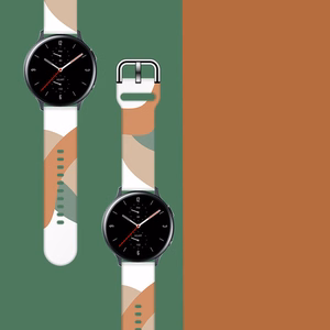 Strap Moro for Samsung Galaxy Watch 40 / 41 / 42 / 43 / 44 mm silicone bracelet watch band - pattern 3