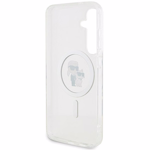 Karl Lagerfeld IML KC MagSafe Suojakuori Samsung Galaxy S24:lle - läpinäkyvä