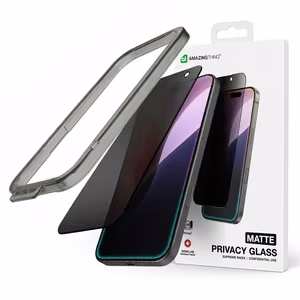 AmazingThing Titan FusionFilter 7 Matte Privacy Karkaistu lasi iPhone 17 Pro Max:lle