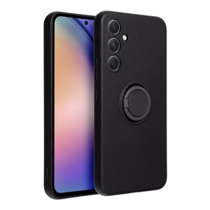 SILIKONIRENGAS puhelinkuori SAMSUNG A54 5G musta