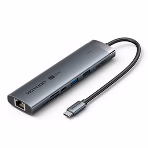 Vention USB-C 9-in-1 4K 60Hz 100W Docking Station