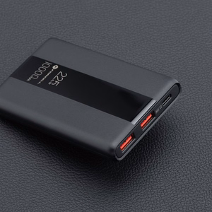 Ulkoinen akku Forcell F-Energy Energo P10K2 QC3.0 PD 3A 22,5W 10000 mAh musta