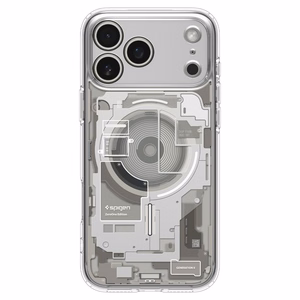 Spigen Ultra Hybrid MagSafe Zero One -suojakuori iPhone 18 Pro Max / 17 Pro Max -malleille, titaaninvärinen