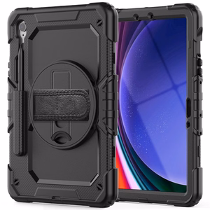 Tech-Protect Solid360 kotelo Samsung Galaxy Tab S9 FE 10.9 X510 / X516B - musta