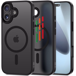 Tech-Protect MagMat XT 4-setti MagSafe Suojakuori iPhone 17:lle - Matta Musta