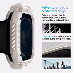 Spigen Rugged Armor Apple Watch 10 (46mm) Dune Beige