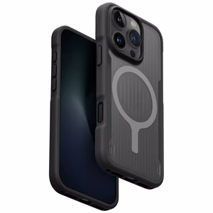 Uniq Combat Active Magclick Lataus Suojakuori iPhone 16 Pro Max:lle - Musta