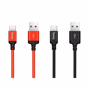 Kaapeli USB-A - USB-C Hoco 2A 2 m X14 musta