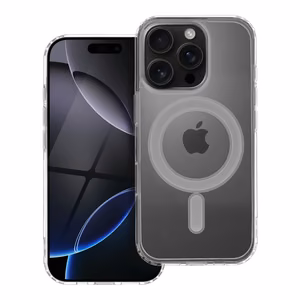 Suojakuori iPhone 16 PRO:lle Clear Mag Cover (STR) yhteensopiva MagSafen kanssa läpinäkyvä
