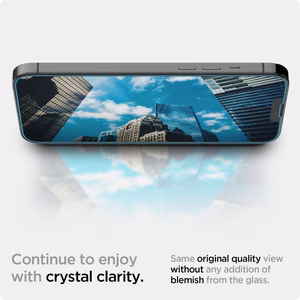 Spigen karkaistu lasi GLAS.TR "EZ FIT" iPhone 13 / 13 PRO / 14 / 16E 6,1"