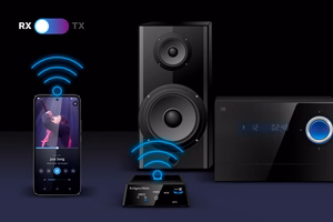 2-in-1 Bluetooth HiFi -äänivastaanotin ja -lähetin (Apt-X, NFC), malli BT-1