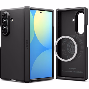 Spigen Tough Armor Pro MagFit MagSafe -suojakuori mallille Samsung Galaxy Z Fold 8 Ultra – musta