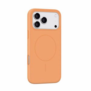 Suojakuori X-Level Fluid Skin MagSafe Apple iPhone 17 oranssi