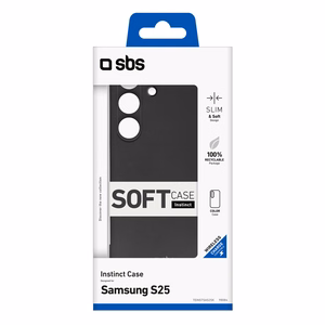 SBS Instinct Case for Samsung Galaxy S25 - Black