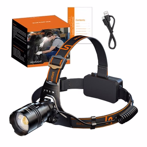 Superfire HL31 otsalamppu Type-C