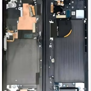 LCD-näyttö Samsung F946 Z Fold5 5G kosketusnäytöllä (sisäinen) Phantom Black alkuperäinen (käytetty Grade B)