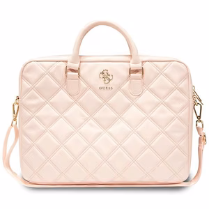 Guess Quilted 4G laukku 16 tuuman kannettavalle - vaaleanpunainen