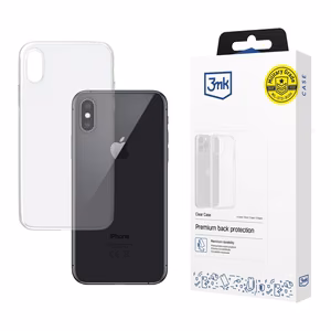 3mk Clear Case iPhone X:lle - läpinäkyvä