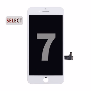 NCC LCD-näyttö iPhone 7:lle - valkoinen metallilevy Select