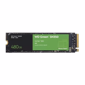 SanDisk WDS480G2G0C SSD-levy, 480 GB, M.2, PCI Express 3.0, NVMe, lukunopeus 2400 MB/s, kirjoitusnopeus 1650 MB/s, MTBF 1 000 000 h, 60 TBW