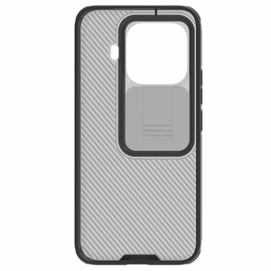 Nillkin CamShield Pro -suojakuori Xiaomi 15T Pro -mallille, läpikuultava musta
