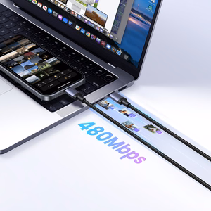Ugreen USB-C - USB-C PD -kaapeli 100W 5A 2m - musta