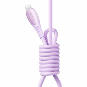 Joyroom S-A59 Vibrant Series 30W USB-C - Lightning Kaapeli 1,2m - violetti