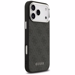 Guess 4G Classic Logo MagSafe Suojakuori iPhone 17 Pro Max:lle - Musta