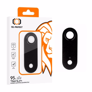 Tempered glass Tel Protect 95% AR+AF Full Metal Camera Protector on camera for Iphone 17 Air black (camera island)