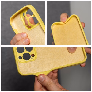 Silikonikuori 2mm IPHONE 16e (SE 4 2025) sitruunankeltainen