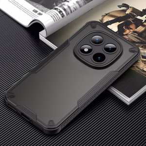 Tech-Protect Rugged Shield Suojakuori Xiaomi Poco M8 Pro / Xiaomi Redmi Note 15 Pro+ 5G:lle - Musta