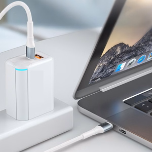 3mk Hyper Cable N-SERIES USB-C / Lightning -kaapeli 50cm PD 3.0 9V/3A 27W valkoinen
