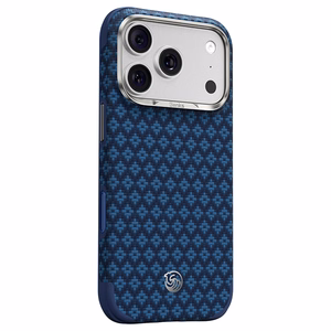Sininen Benks Magnetic Armor Grid Edge X9 kevlar- ja metallikehyksinen suojakuori (C.K.FL.AP.BE.X073) malleihin iPhone 18 Pro Max / iPhone 17 Pro Max