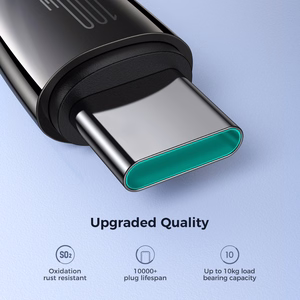 Joyroom Pioneer Series SA31-AC6 USB-A / USB-C Kaapeli 100W 1.2m - musta