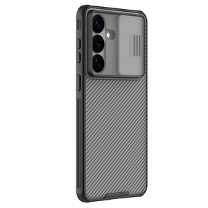 Nillkin CamShield Pro suojakuori Samsung Galaxy S26+ läpinäkyvä musta