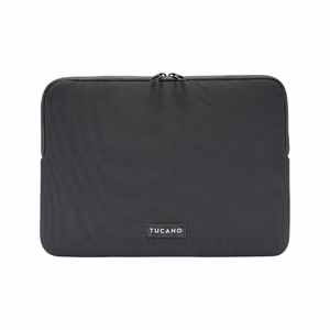 Tucano Colore2 neoprene laptop sleeve for 13–14-inch laptops, black