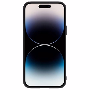 Nillkin CamShield Nahka S Kotelo iPhone 14 Pro Max kotelo kameran suojus musta