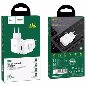 Phone charger Hoco USB A 2A 10W N2 white