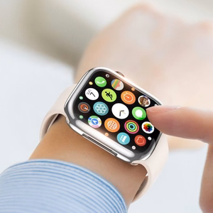 Dux Ducis Samo TPU -suojakuori Apple Watch 45 mm, hopea