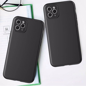 Pehmeä suojakuori Xiaomi Poco F6 Pro:lle - musta