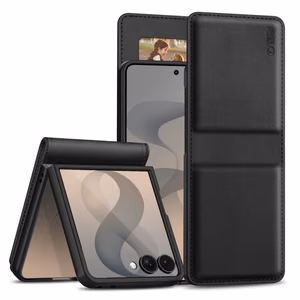 Tech-Protect Wallet case for Samsung Galaxy Z Flip 8 – black