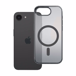 3mk Frosty MagCase Suojakuori iPhone 16E:lle - musta