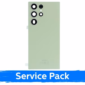 Back Cover Compatible With Samsung S918 S23 Ultra / Lime / (Service Pack)