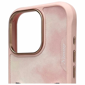 NIMMY Suojakuori BIG EYED PET 2.0 Kissa iPhone 16 Pro Max:lle vaaleanpunainen