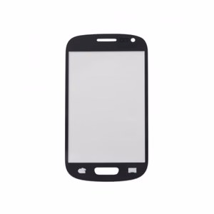 Ulkonäytön lasi, yhteensopiva Samsung I8190 S3 Mini:n kanssa, musta HQ