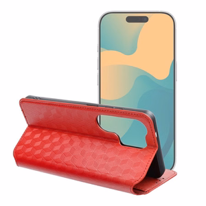 Flip case for Xiaomi 17 ULTRA Cubic Book red