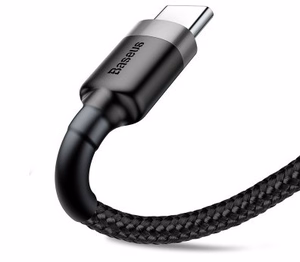 Baseus CATKLF-UG1 USB-kaapeli 3 m USB A USB C musta