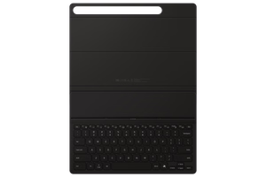 DX820UBE Book Cover Keyboard Slim Samsung Galaxy Tab S10+/S9+, musta